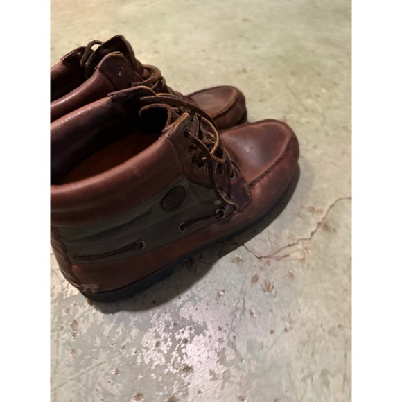 Timberland Gore-Tex Vibram Brown Leather Boots Men's 10.5 D USA - Picture 3 of 12
